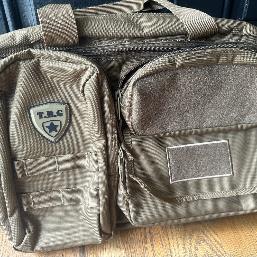 Men's Brown Tactical Bag